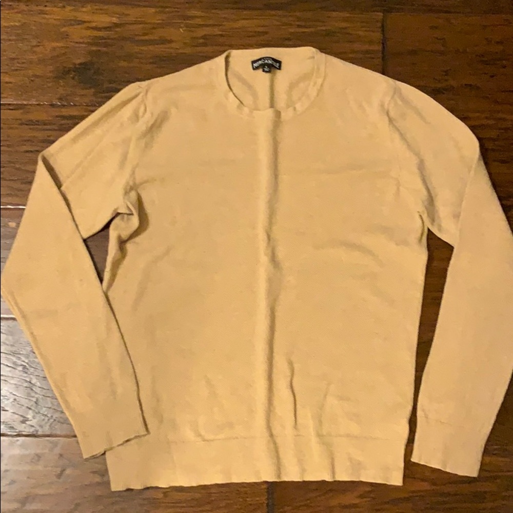 J. Crew Mercantile Beige Crew Neck Sweater